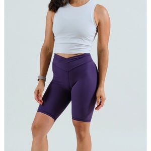 PARAGON WRAP BIKE SHORT Mauve!